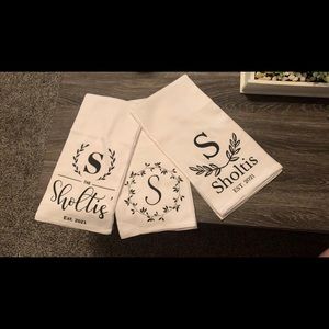 Customizable Tea Towels